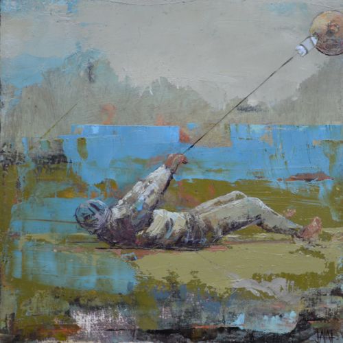 Cerf-volant 25x25 cm