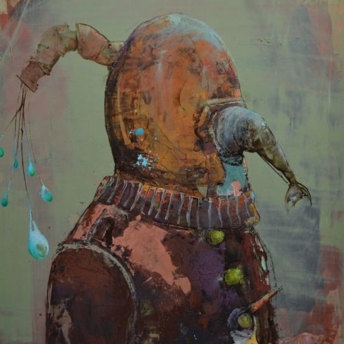 Espèce en voie d'apparition 58x70 cm