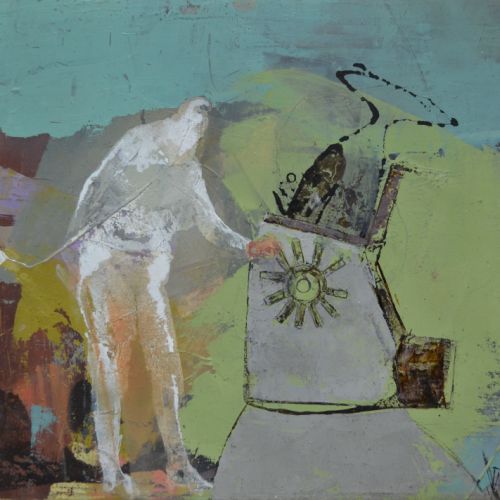 Fantôme des bas-fonds 31x31 cm