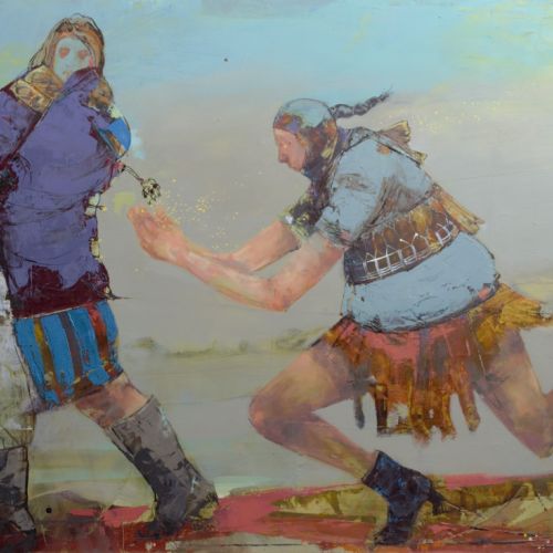 Poudre d'escampette 80x100 cm