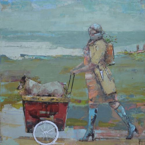 Prise de becs 36x36 cm