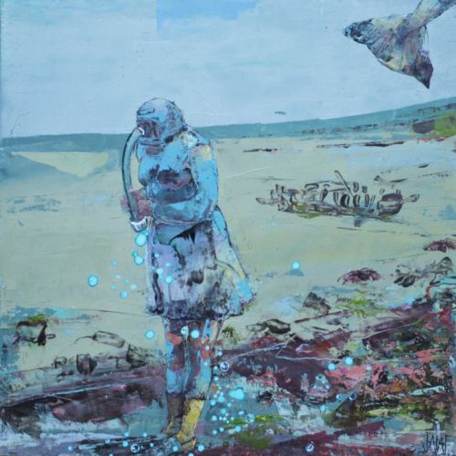 Prise d'air 36x36 cm